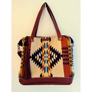 Pendleton Diaper bag or Weekender bag